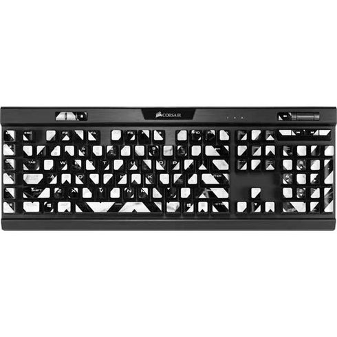 Chevron Marble K95 RGB PLATINUM Mechanical Gaming Keyboard Skin