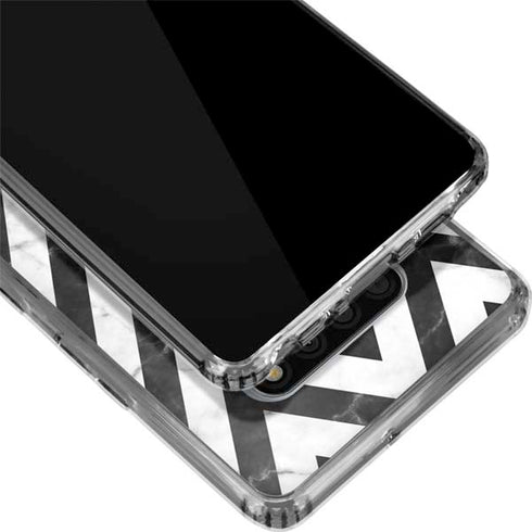 Chevron Marble LG Stylo 6 Clear Case