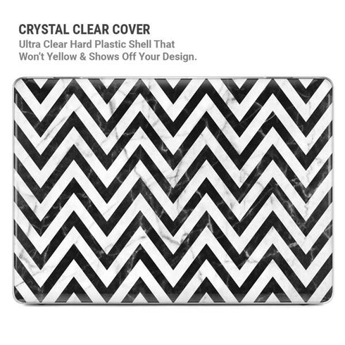 Chevron Marble MacBook Pro 13in (2020) Case plus Skin