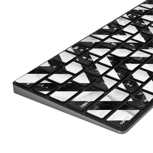 Chevron Marble Magic Keyboard with Numeric Keypad Skin