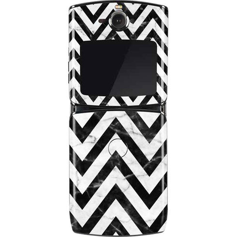Chevron Marble Motorola RAZR Skin