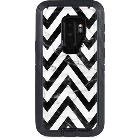 Chevron Marble Otterbox Defender Galaxy Skin