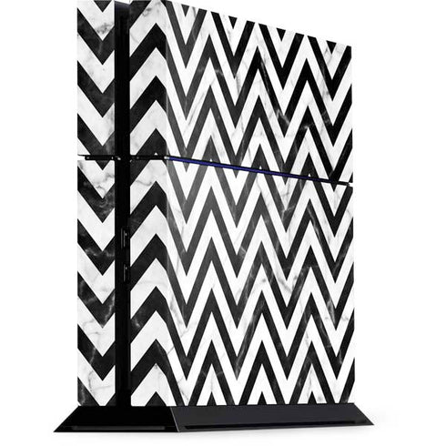 Chevron Marble PS4 Console Skin