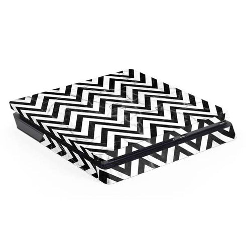 Chevron Marble PS4 Slim Skin