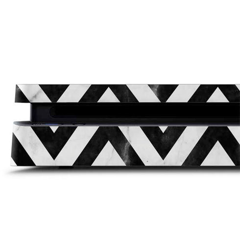 Chevron Marble PS4 Slim Skin