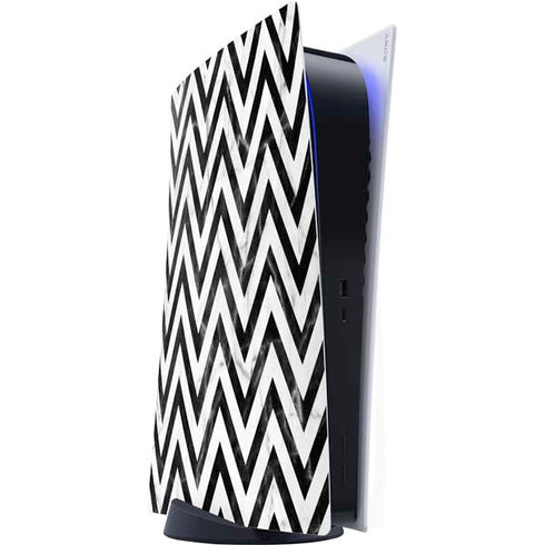 Chevron Marble PS5 Digital Edition Console Skin