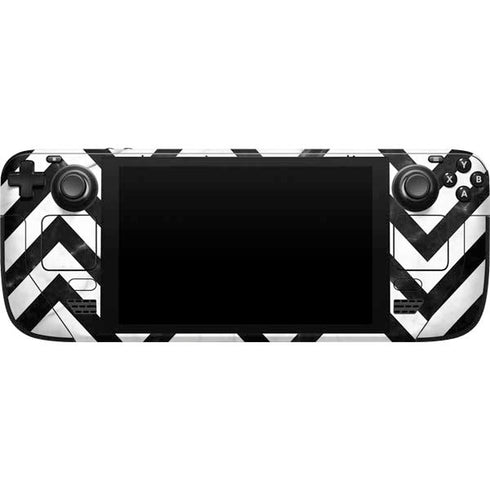 Chevron Marble Steam Deck Handheld Gaming Computer Skin