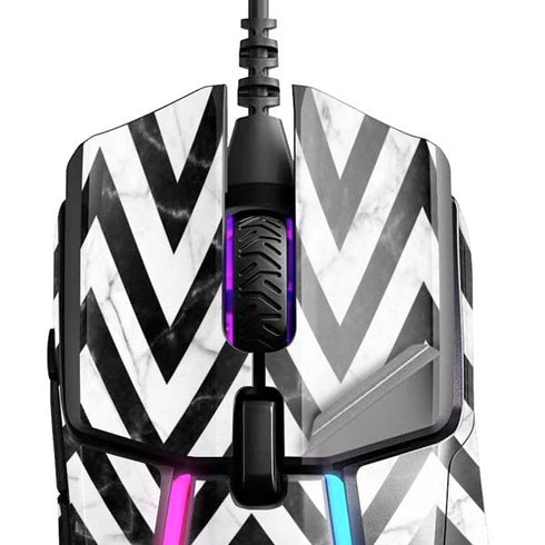 Chevron Marble SteelSeries Rival 600 Gaming Mouse Skin