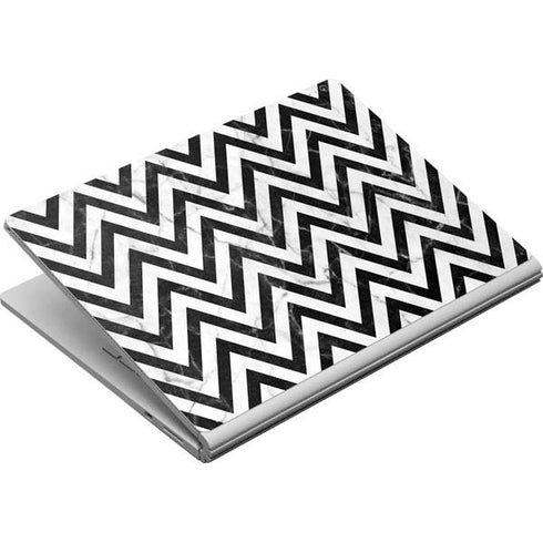 Chevron Marble Surface Book Skin