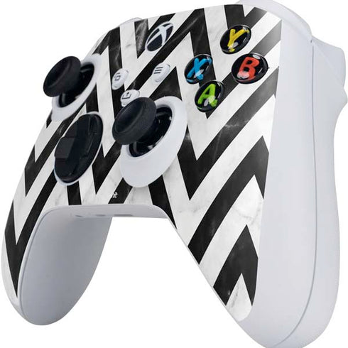 Chevron Marble Xbox Series S Controller Skin