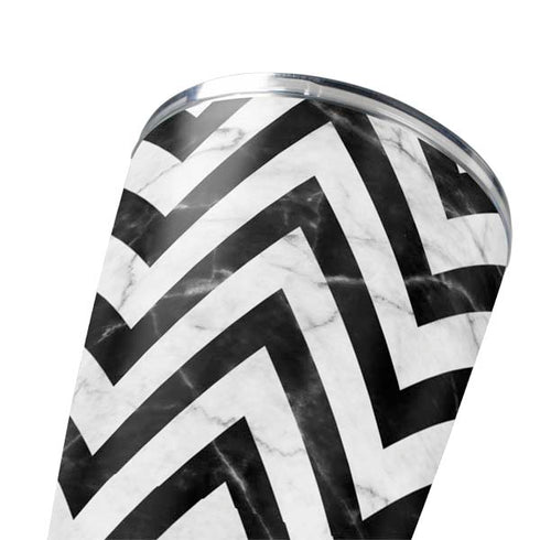 Chevron Marble Yeti 20oz Tumbler Skin