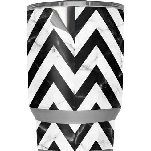 Chevron Marble Yeti 20oz Tumbler Skin