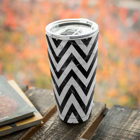 Chevron Marble Yeti 20oz Tumbler Skin