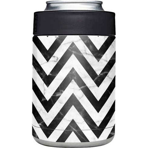 Chevron Marble Yeti Colster Can Insulator Skin