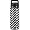 Chevron Marble YETI Rambler 26oz Bottle Skin