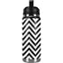 Chevron Marble YETI Rambler 26oz Bottle Skin