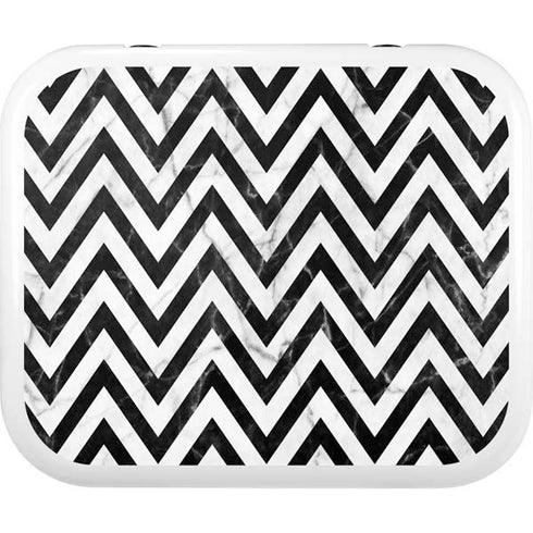 Chevron Marble YETI Roadie 24 Hard Cooler Skin