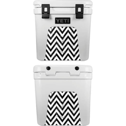 Chevron Marble YETI Roadie 24 Hard Cooler Skin