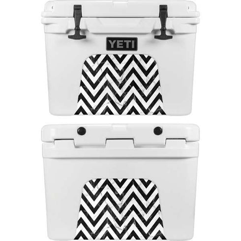 Chevron Marble YETI Tundra 35 Hard Cooler Skin