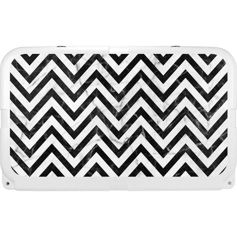 Chevron Marble YETI Tundra 45 Hard Cooler Skin