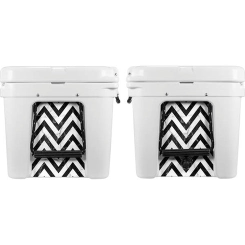 Chevron Marble YETI Tundra 75 Hard Cooler Skin