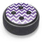 Chevron Purple Ombre Amazon Echo Dot Skin