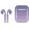 Chevron Purple Ombre Apple AirPods 2 Skin