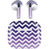 Chevron Purple Ombre Apple AirPods (3rd Gen 2021) Skin