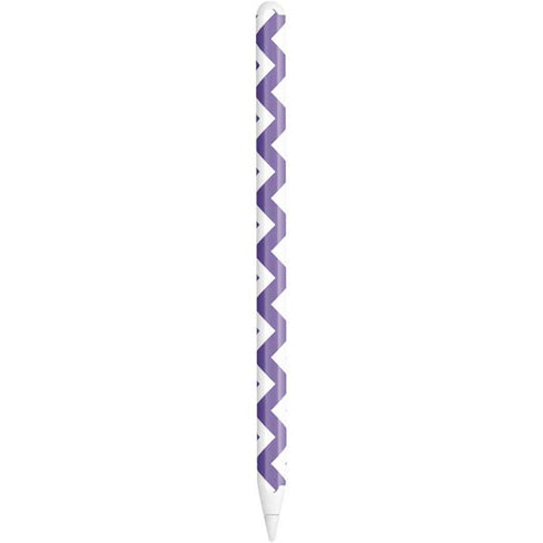 Chevron Purple Ombre Apple Pencil (2nd Gen 2019) Skin