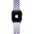 Chevron Purple Ombre Apple Watch Band 42-44mm