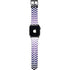 Chevron Purple Ombre Apple Watch Band 42-44mm