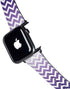 Chevron Purple Ombre Apple Watch Band 38-40mm
