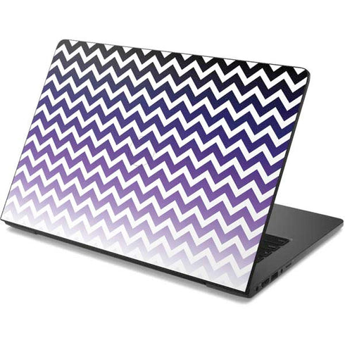 Chevron Purple Ombre Dell Chromebook Skin