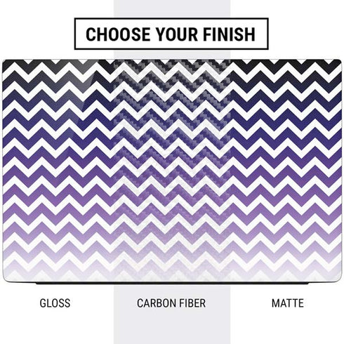 Chevron Purple Ombre Dell Vostro Skin