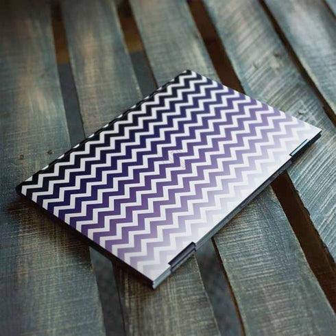 Chevron Purple Ombre HP Envy Skin