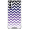 Chevron Purple Ombre Galaxy A14 5G Clear Case