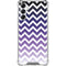 Chevron Purple Ombre Galaxy A15 5G Clear Case