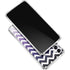 Chevron Purple Ombre Galaxy A15 5G Clear Case