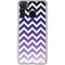 Chevron Purple Ombre Galaxy A21 Clear Case