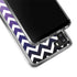 Chevron Purple Ombre Galaxy A21 Clear Case