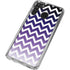 Chevron Purple Ombre Galaxy A21 Clear Case