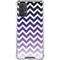 Chevron Purple Ombre Galaxy A32 5G Clear Case