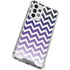 Chevron Purple Ombre Galaxy A53 5G Clear Case