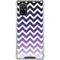 Chevron Purple Ombre Galaxy A71 5G Clear Case