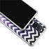 Chevron Purple Ombre Galaxy A71 5G Clear Case