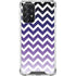 Chevron Purple Ombre Galaxy A72 5G Clear Case