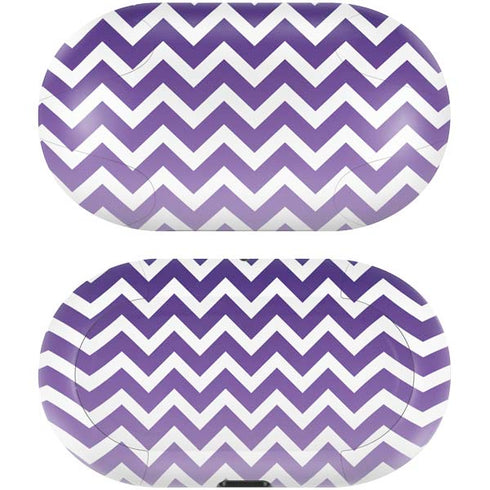 Chevron Purple Ombre Galaxy Buds Skin