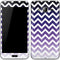 Chevron Purple Ombre Galaxy J3 Skin