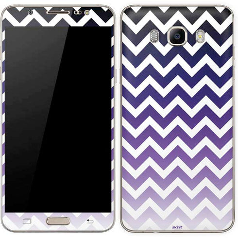 Chevron Purple Ombre Galaxy J7 Skin