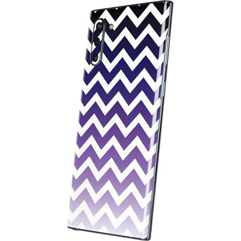 Chevron Purple Ombre Galaxy Note 10 Skin